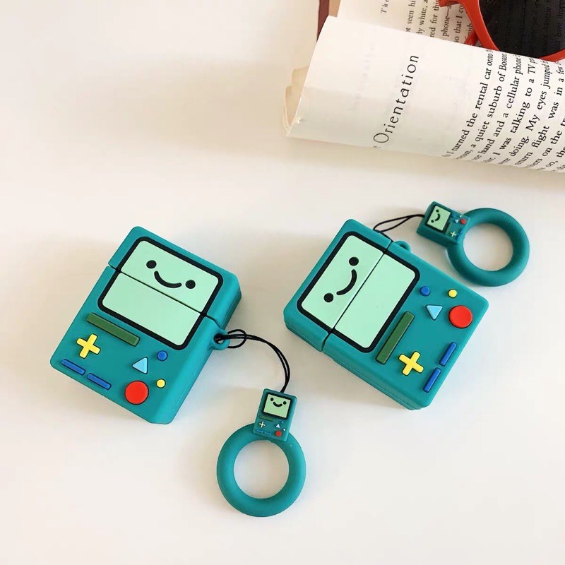 日本活寶探險懷舊電動玩具airpods保護殼1代2代探寶矽膠藍牙耳機套軟殼