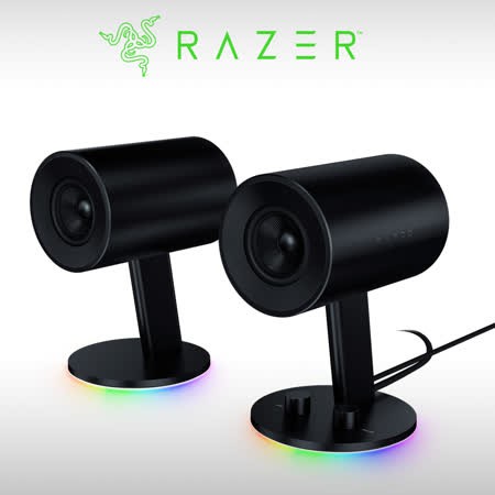 【RAZER 雷蛇】NOMMO CHROMA 天狼星幻彩版 電競喇叭 重低音喇叭