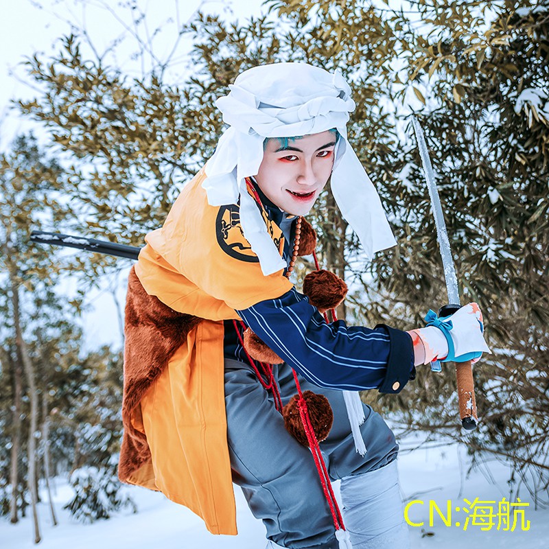 Fu Cos 刀劍亂舞cos服山伏國廣cosplay服裝山伏國広出陣服定做 蝦皮購物