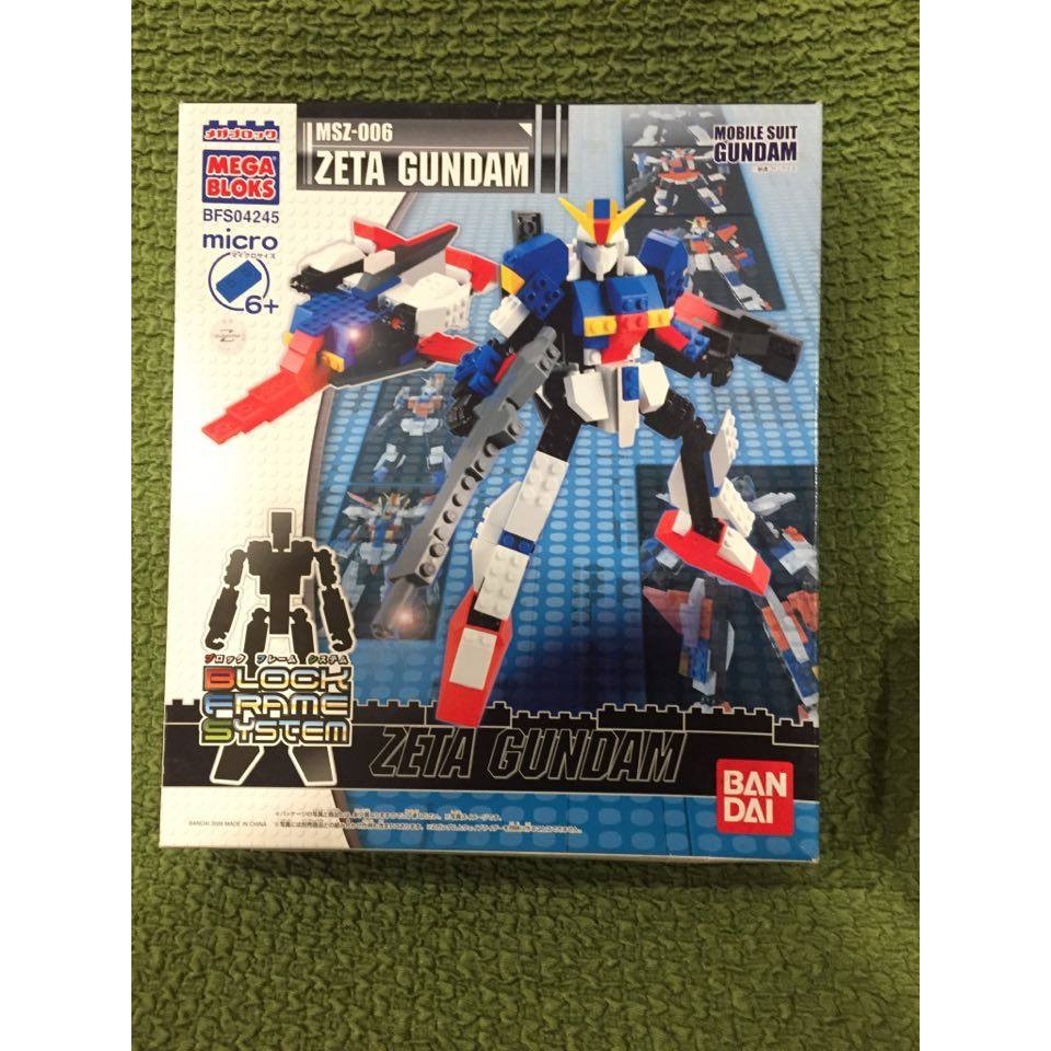 Mega Block MSZ-006 Zeta Gundam 樂高 積木 鋼彈