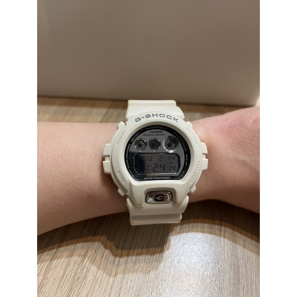 卡西歐CASIO 二手手錶 G-shock3230電子錶 白色