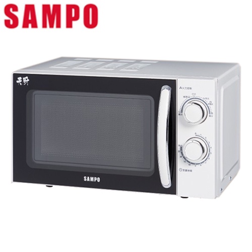 【聲寶SAMPO】20L機械式轉盤微波爐 RE-N820TR