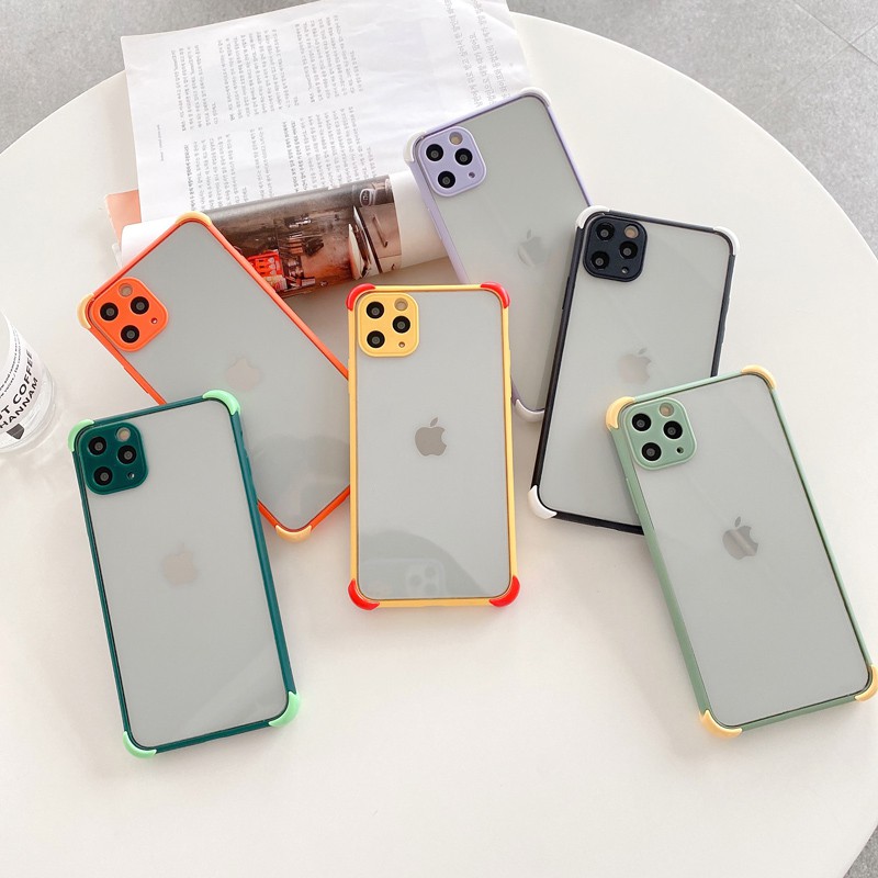 糖果四角轉色手機殼適用iphone 12 Pro Max Iphone12 Mini I12 Pro Max 手機殼 蝦皮購物