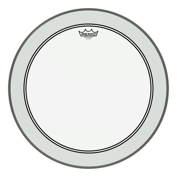 【鼓的樂器】REMO 鼓皮 Powerstroke P3 Clear｜爵士鼓 透明 單層 Drumhead｜8"～24"