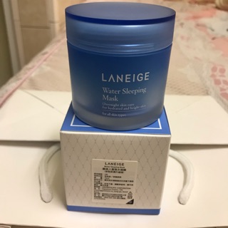 LANEIGE蘭芝睡美人香氛水凝膜保濕升級淨亮版晚安凍膜70ml