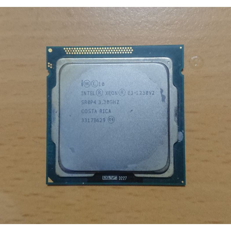 Intel XEON E3 1230 V2 CPU 電腦 零件 DIY主機 1155腳位