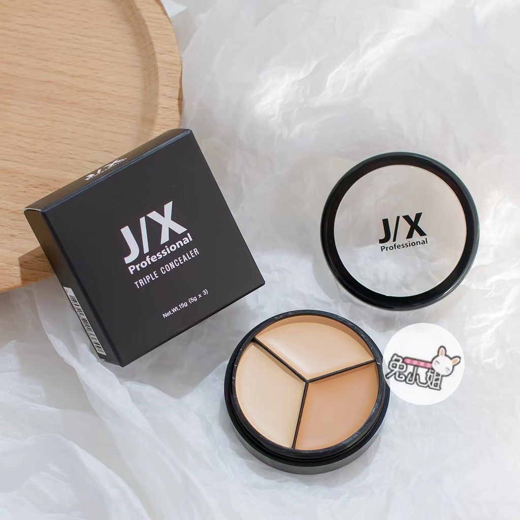 韓國 JIX J/X Professional JX 遮瑕膏 三色遮瑕膏 黑眼圈遮瑕 遮瑕盤