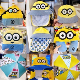 預購 北京環球影城🌍限定 Minions 小小兵 史都華 凱文 Bob 毛巾 帽子 頸枕 揹包 漁夫帽 雨傘 折傘 直傘
