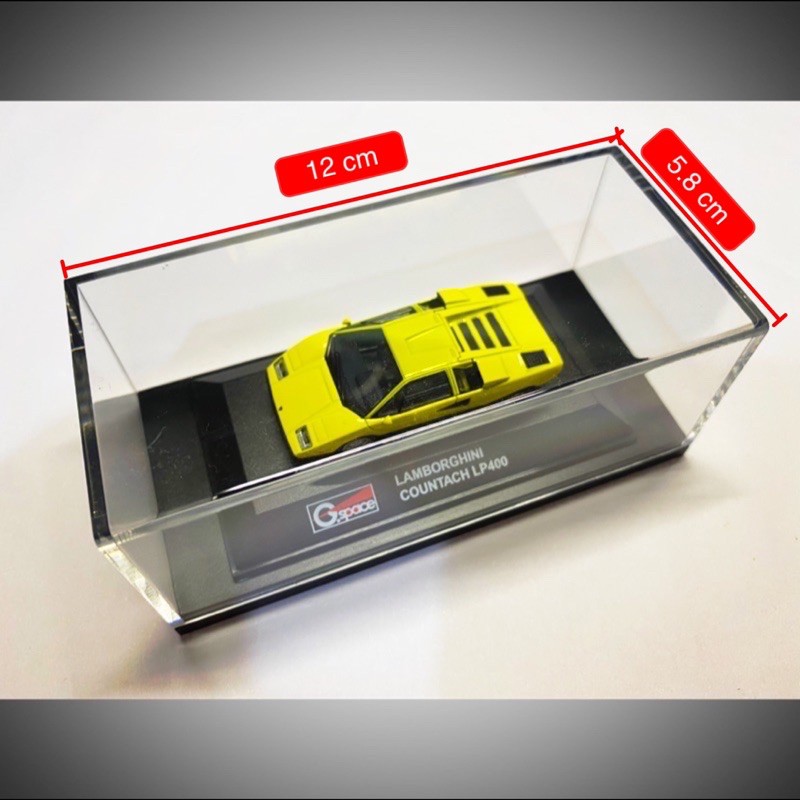 1:64 1/64 小汽車  模型車 透明盒 展示盒 模型盒 收納盒