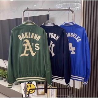 帝安諾 實體店面 - NY 棒球外套 MLB 洋基 早秋外套 情侶款外套 棒球夾克外套 LA外套