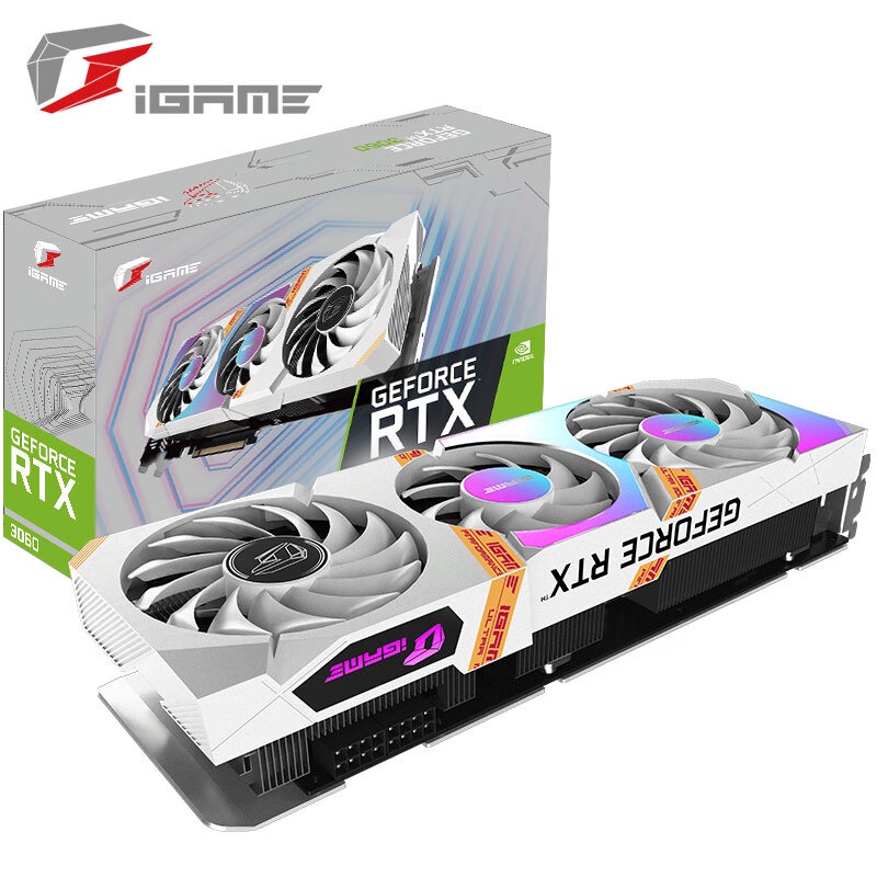 【骨牌】七月色 (多彩) Igame GeForce RTX 3060 Ti Advanced OC 8G
