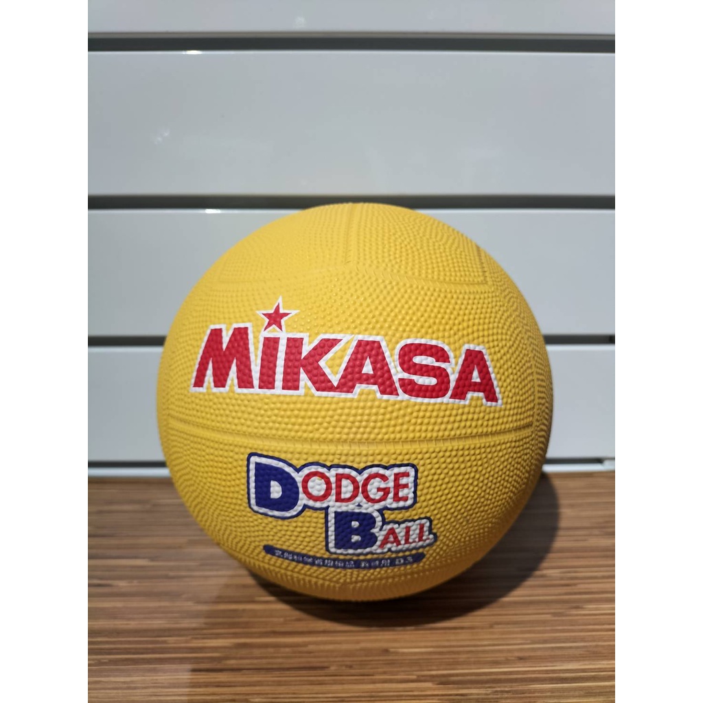 【清大億鴻】MIKASA 軟橡膠躲避球 DODGE BALL 3號球 黃色 MKD3Y