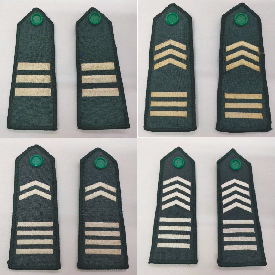 Kp軍品 國軍服裝配件 階級章 肩飾 現役 陸軍官校 實習連幹部 白 硬肩 蝦皮購物