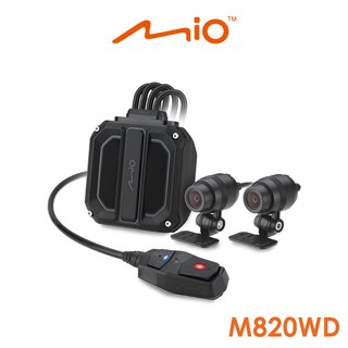 Mio MiVue M820WD 勁系列 HDR星光級雙鏡頭機車行車記錄器(送-64G卡) 現貨 廠商直送