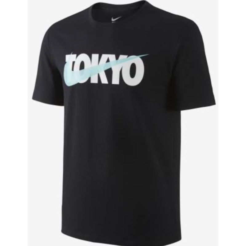 全新 日本公司貨 Nike Tokyo tee 黑 L