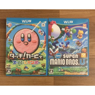 WiiU Wii U 新超級瑪莉歐兄弟U 星之卡比 彩虹詛咒 卡比之星 正版遊戲片 原版光碟 純日版 任天堂
