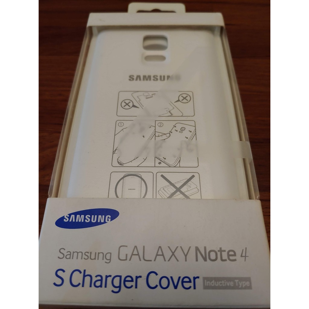 Samsung Note4原廠無線充電背蓋