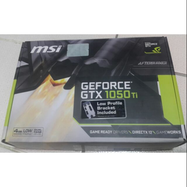 Nvidia geforce Msi GTX1050ti 4G lp 免插電