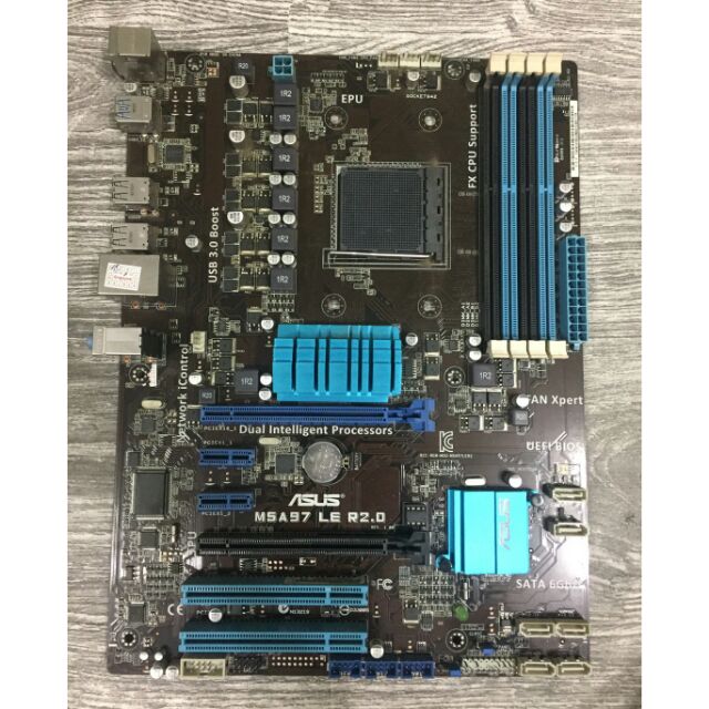 M5A97 LE R2.0 + AMD FX-8320八核推土機  附主機板說明書及原廠風扇