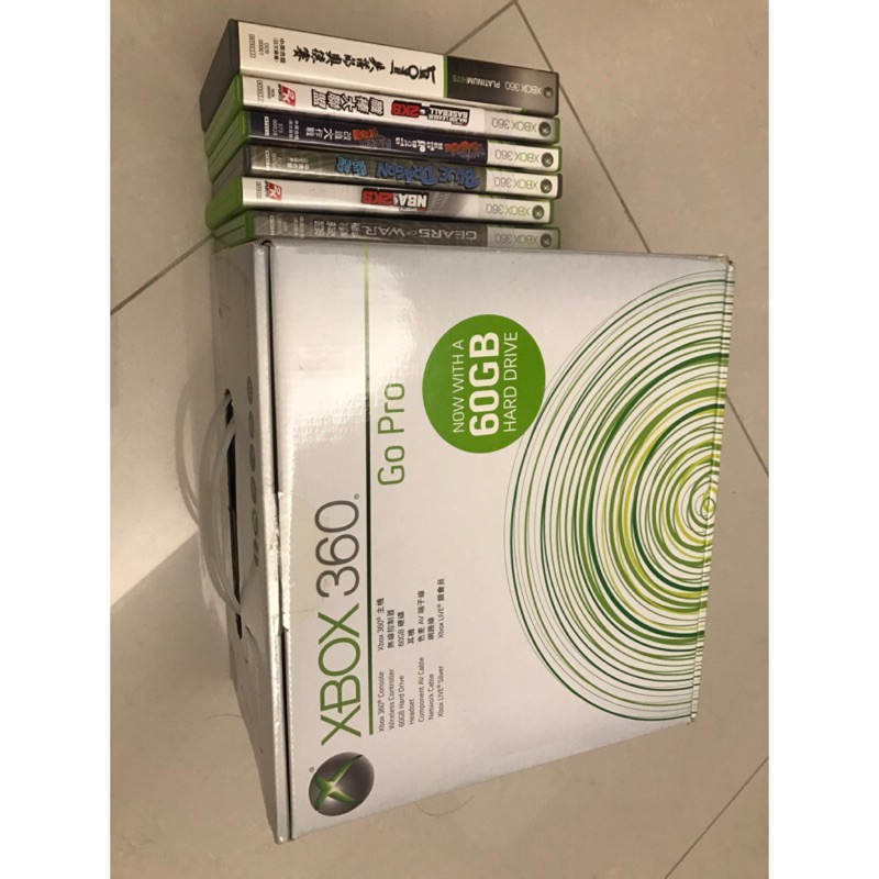 Xbox360 60g 厚機 已改機 有約30遊戲台片可送