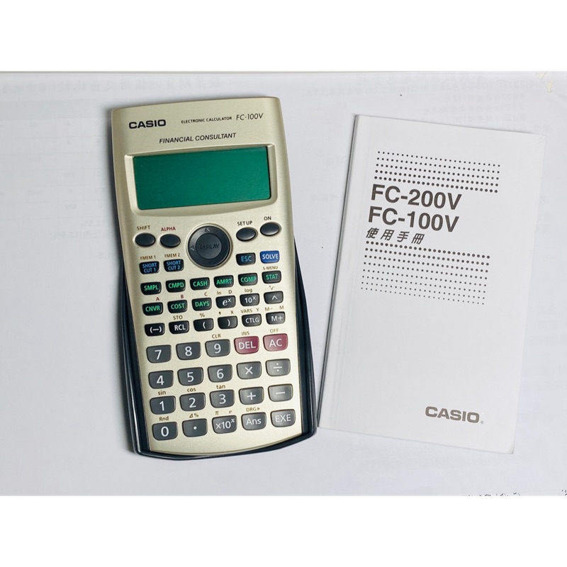 Casio 卡西歐 FC-100V 財務型 計算機 統計
