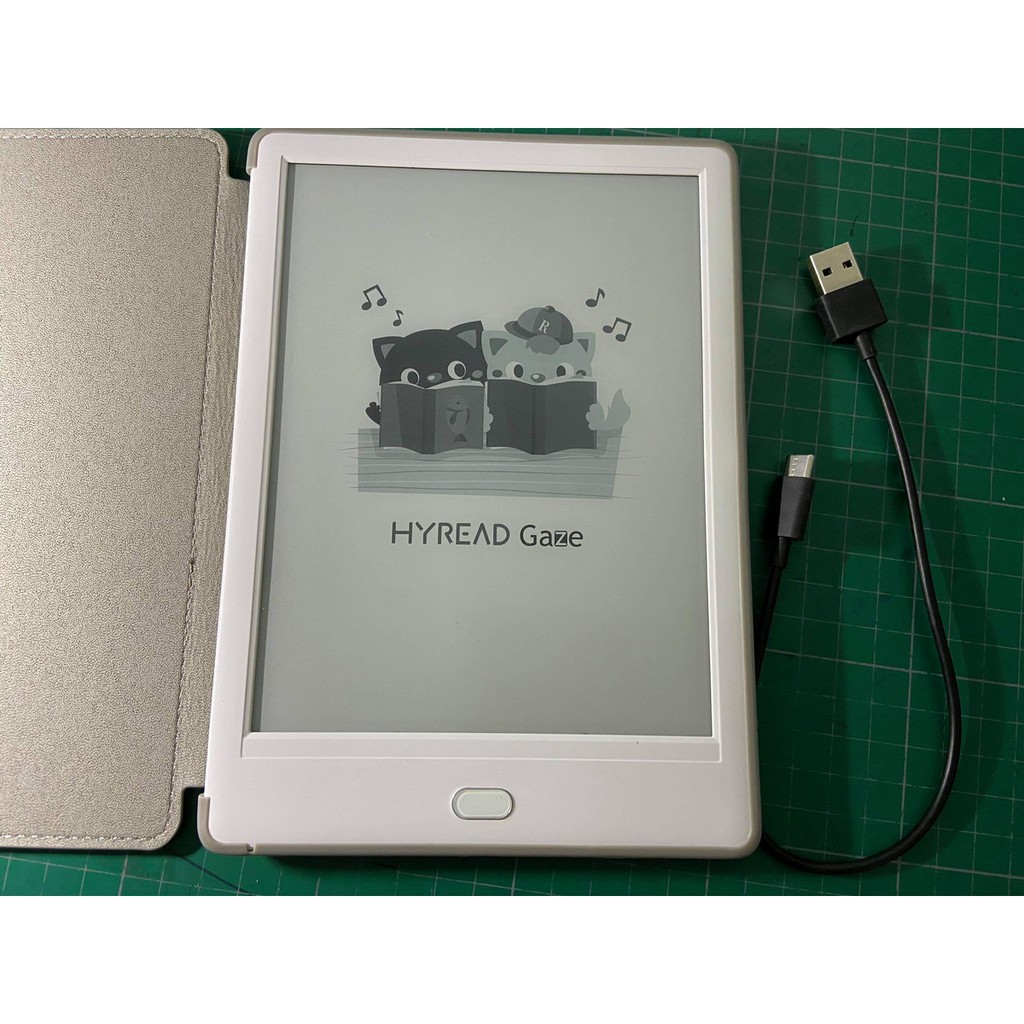 Hyread Gaze 7.8吋 白色版電子書閱讀器 電紙書(含原廠保護套)