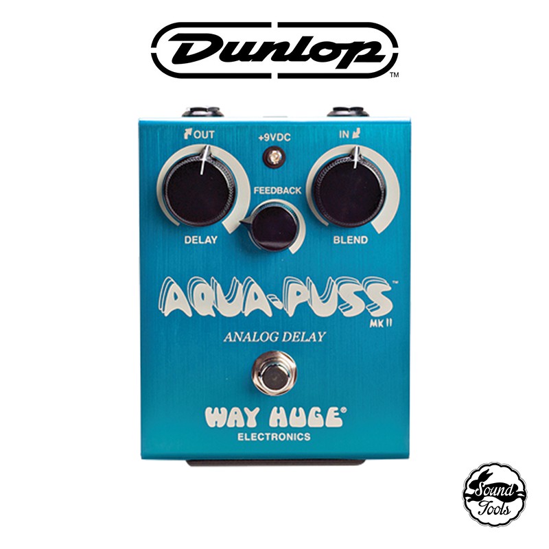 Dunlop Delay效果器 Way Huge Aqua-Puss Analog Delay WHE701【桑兔】