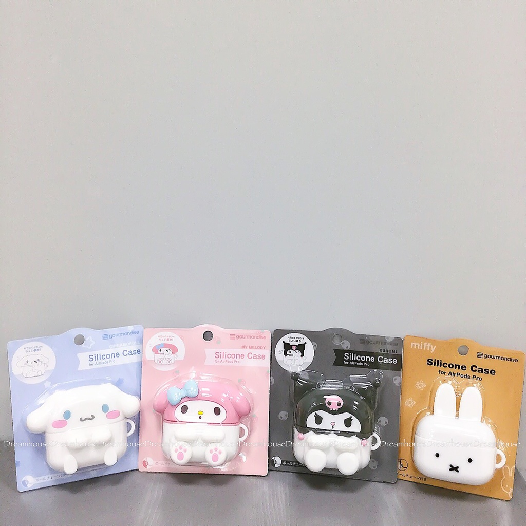 日本帶回 三麗鷗 美樂蒂 酷洛米 大耳狗 miffy 米菲兔 airpods pro 無線耳機保護套 無線耳機 保護殼