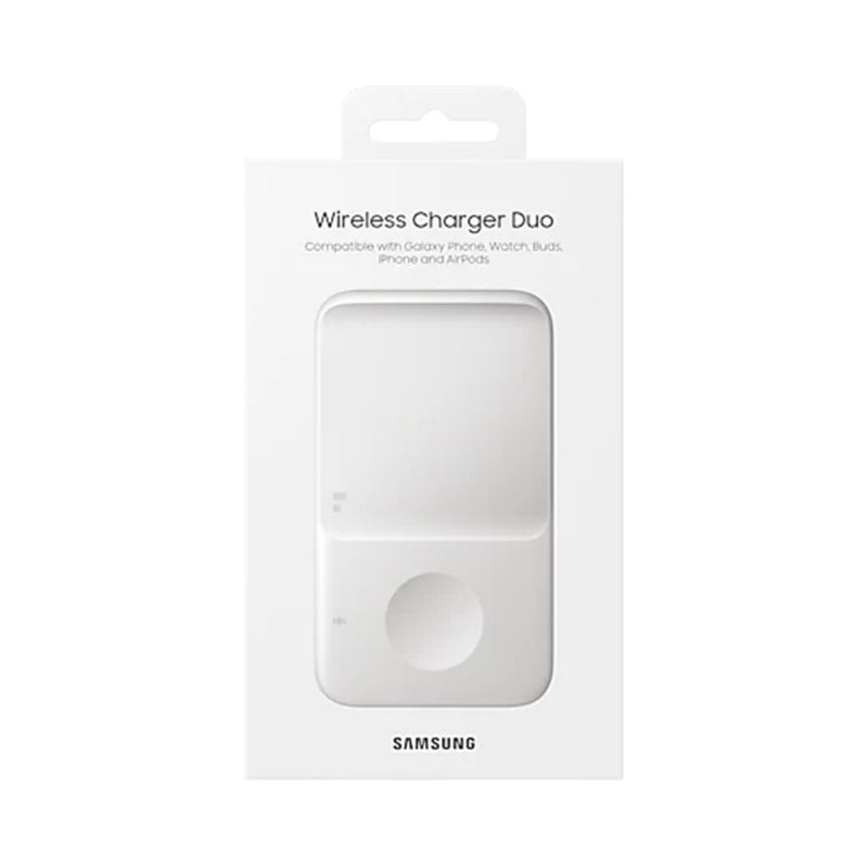 [ 現貨 ] SAMSUNG wireless charger  三星 無線充電盤 雙座充  9w 快充 全新 白色