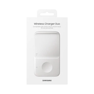 [ 現貨 ] SAMSUNG wireless charger 三星 無線充電盤 雙座充 9w 快充 全新 白色