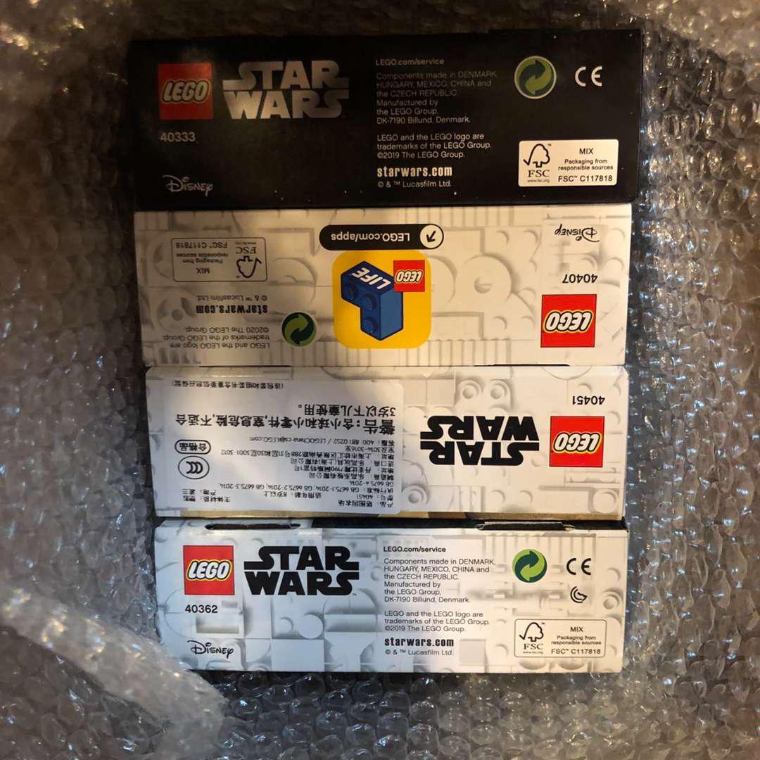 アウトレット品 レア商品 レゴスターウォーズ 40451 40407 40333 40362