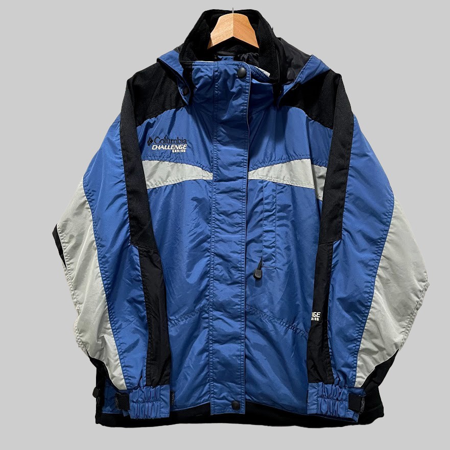 /有關古著/90s Columbia 哥倫比亞 防風防潑水 拼接外套 登山外套