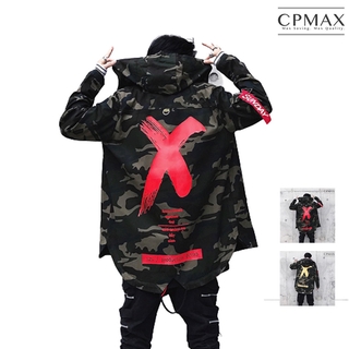 【CPMAX】韓系寬鬆帥氣連帽外套 情侶裝 外套 外 套 男裝 連帽 連帽外套 防風衣 夾克 迷彩 韓系 男【C122】