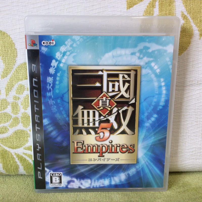 Ps3 日版真三國無雙5 帝王傳empires 三國無雙5 真三國無雙5 蝦皮購物
