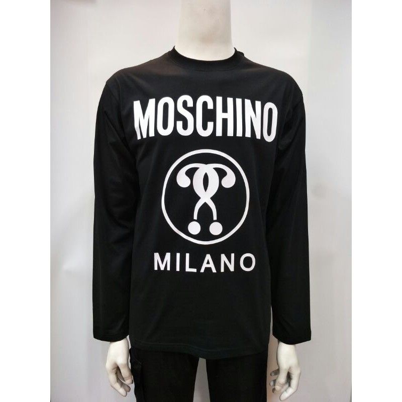 20FW MOSCHINO 文字 長袖T恤 長T M. L. XL