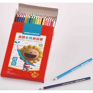 雄獅 CP-403 水性色鉛筆-紙盒 36色 水性 色鉛筆 奶油獅 SINBALION