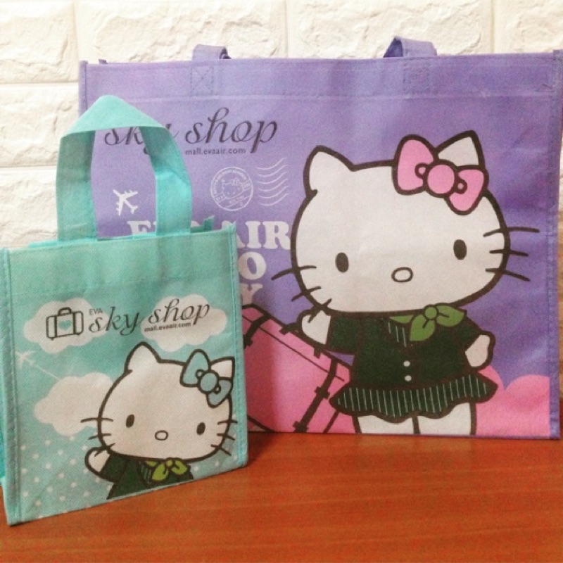 三麗鷗Hello Kitty環保購物袋（長榮航空）
