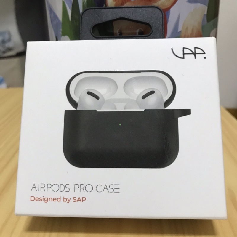 全新SAP AirPods Pro case防塵耐摔矽膠保護殼（黑）