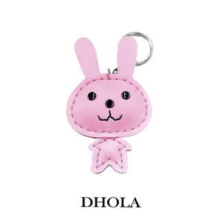 DHOLA｜蹦蹦兔吊飾鑰匙圈材料【4色】/ DIY材料 / 手工藝 / 零錢包 / 仿皮革材料 / 手作 朵拉手藝材料店