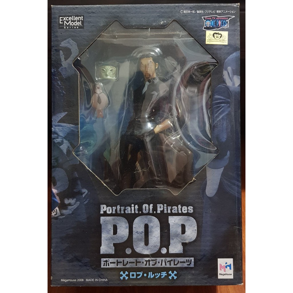 日初版 金證 海賊王 POP CP9 羅布路基 鴿子男 全新未拆