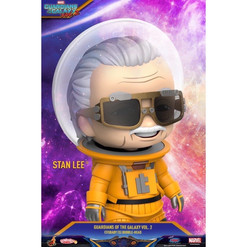 【模幻力量】Hot Toys 現貨 COSB673《星際異攻隊2》史丹.李 Stan Lee Q版搖頭公仔