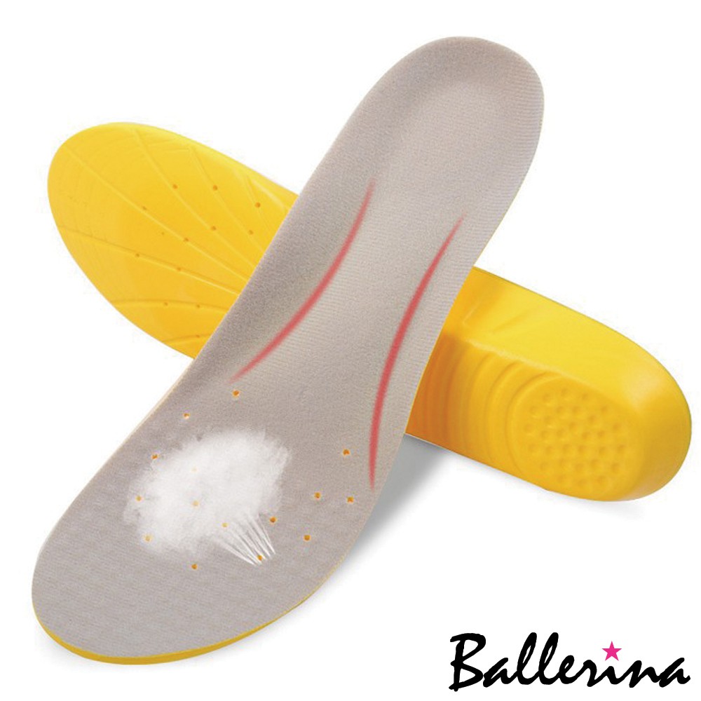 Ballerina-可剪裁加厚回彈透氣運動鞋墊(1對入)【TKL10185L1】