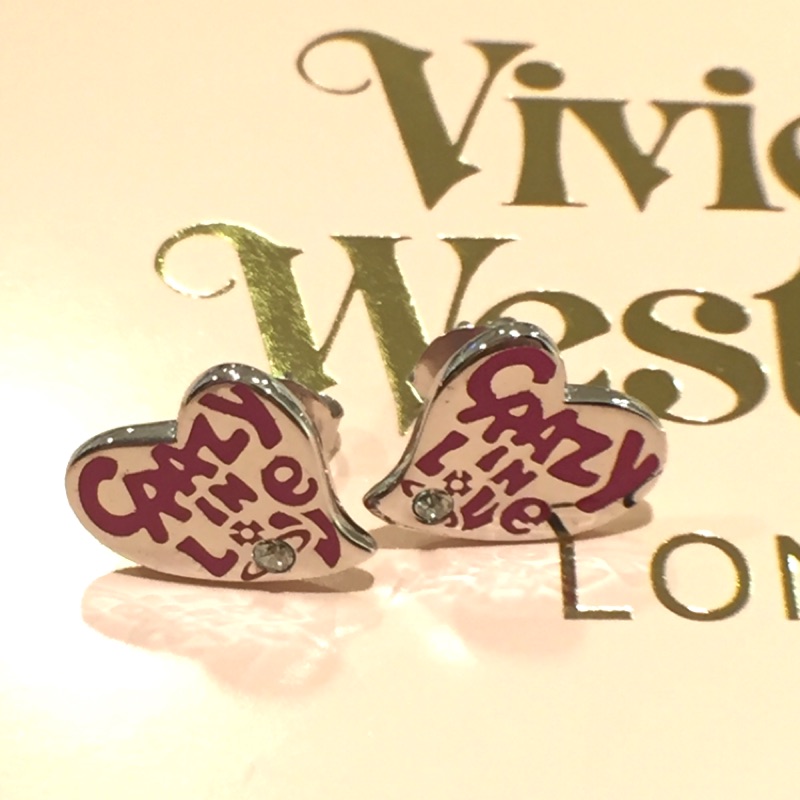 全新 Vivienne Westwood 純銀雙面設計耳環 原價 $4300