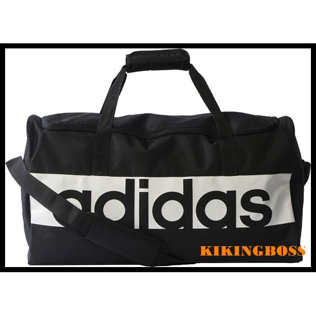 ADIDAS LIN  PER TB  M  運動提袋健身包 黑白 旅行袋 鞋袋  球包 S99959