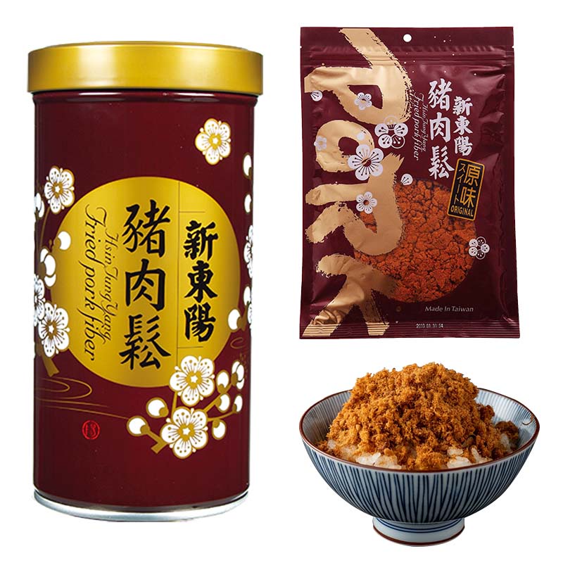 新東陽 豬肉鬆255g+隨手包250g【新東陽官方旗艦店】 肉鬆 豬肉鬆 肉鬆隨手包 新東陽肉