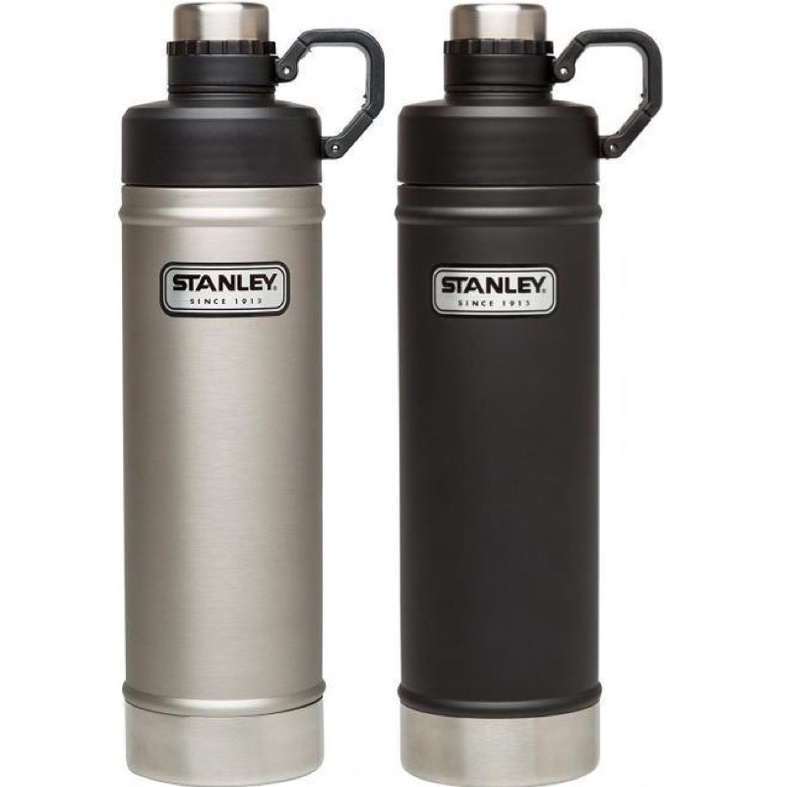 Stanley 真空保溫瓶（二手）黑/銀_750ml