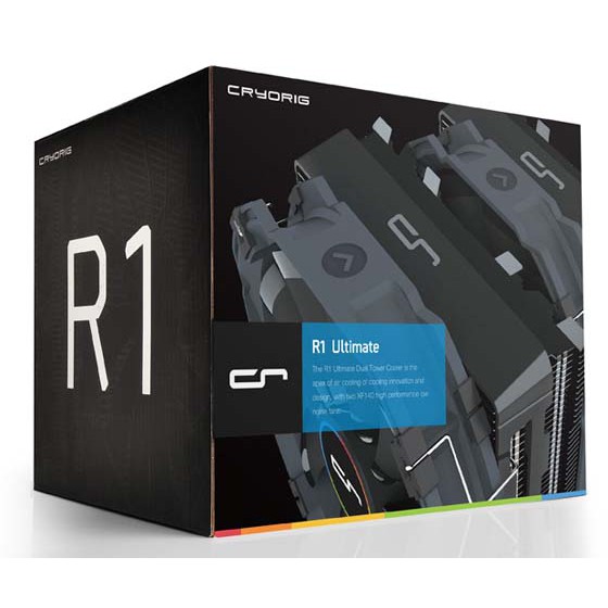 【3CTOWN】送禮券$300 含稅 CRYORIG 快睿 R1 Ultimate 終極版 雙塔雙風扇 CPU散熱器