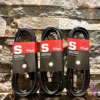 現貨供應 STAGG XLR母頭-3.5 1公尺/3公尺 直播 音效卡 線材 導線 電容 動圈 麥克風 1M/3M