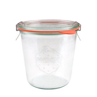 德國 Weck 742 玻璃罐 (附玻璃蓋+密封圈L) Mold Jar 580ml (WK013)