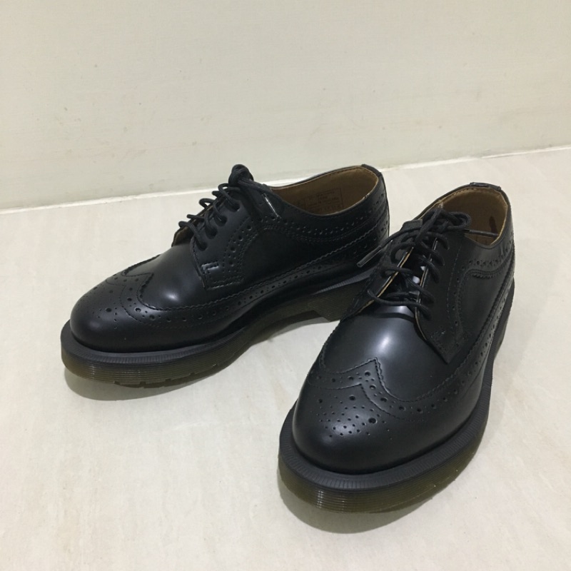 （保證正品）Dr. Martens 3989 馬汀牛津雕花女鞋 5孔 黑色